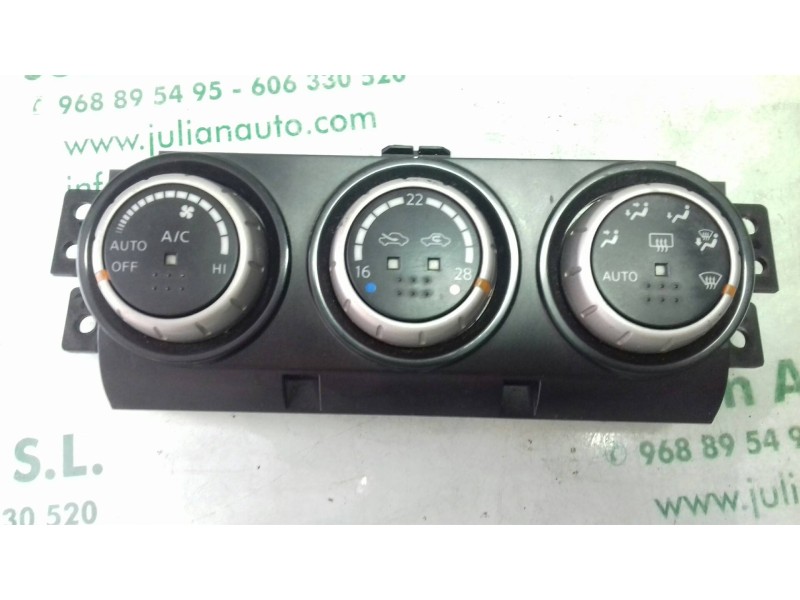 Recambio de mando climatizador para nissan x-trail (t31) le referencia OEM IAM 27500J874A  