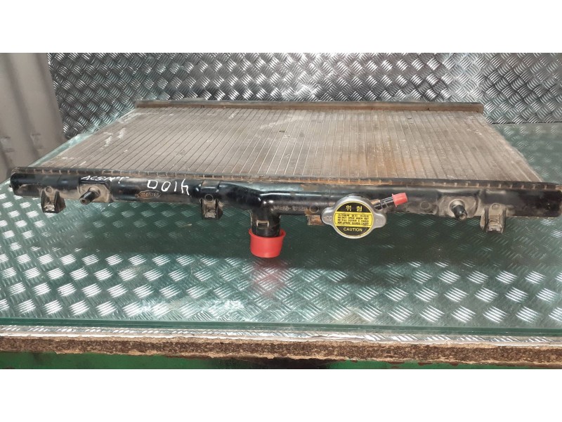 Recambio de radiador agua para hyundai accent (x3) 1.3 ls referencia OEM IAM   