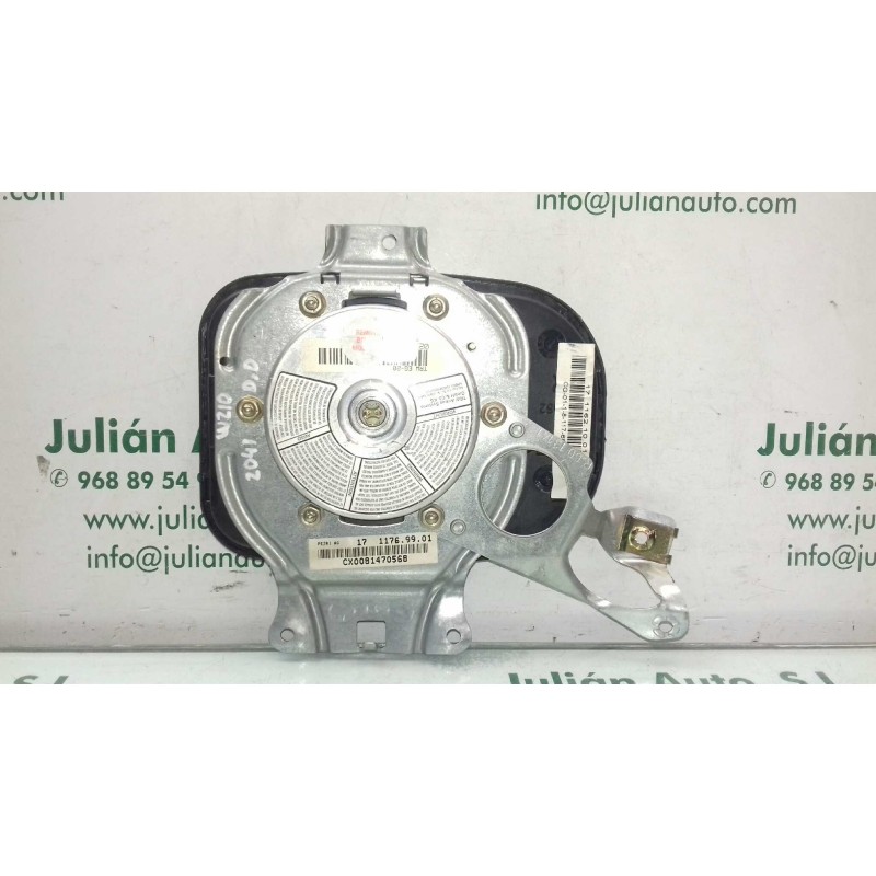 Recambio de airbag lateral delantero derecho para mercedes-benz clase e (w210) berlina diesel 300 turbodiesel (210.025) referenc