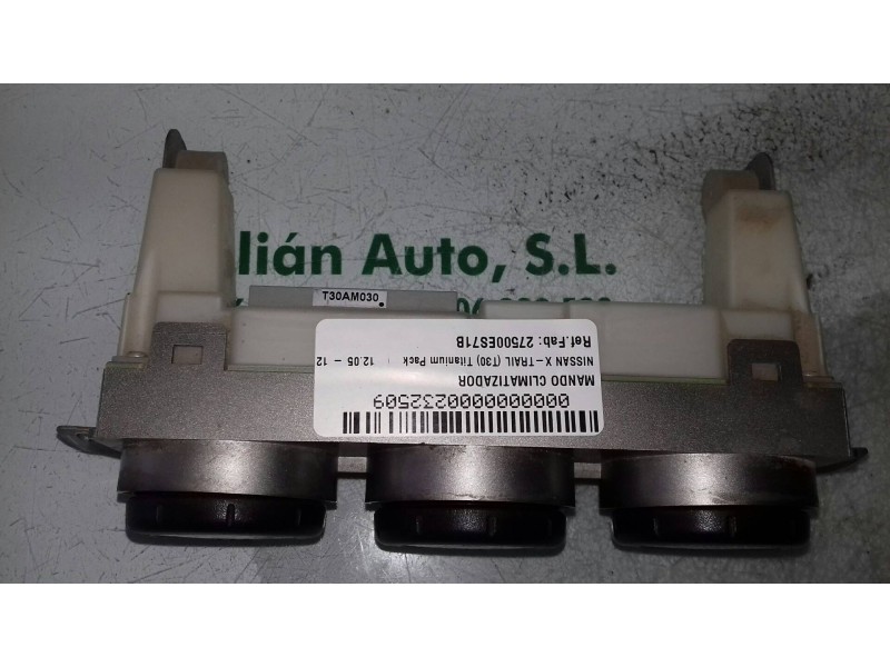 Recambio de mando climatizador para nissan x-trail (t30) titanium pack referencia OEM IAM 27500ES71B A0200049B03001 