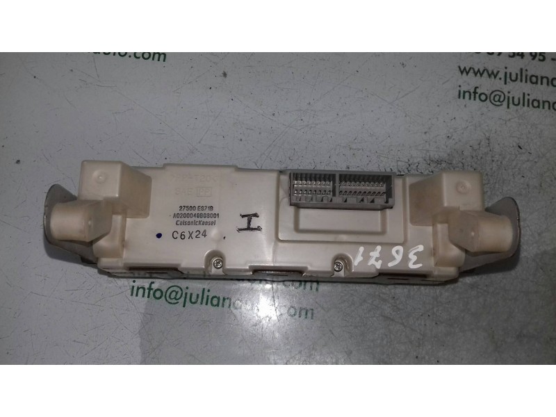 Recambio de mando climatizador para nissan x-trail (t30) titanium pack referencia OEM IAM 27500ES71B A0200049B03001 