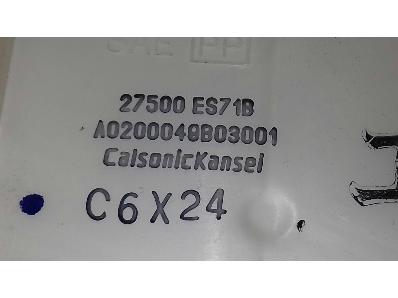 Recambio de mando climatizador para nissan x-trail (t30) titanium pack referencia OEM IAM 27500ES71B A0200049B03001 
