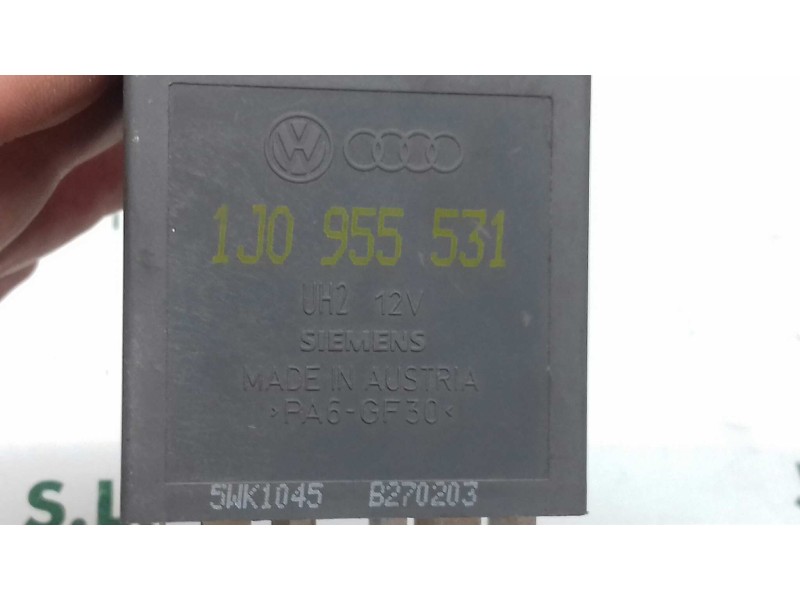 Recambio de rele para volkswagen new beetle cabriolet (1y7) 2.0 referencia OEM IAM 1JO955531 LIMPIAPARABRISAS RELE 192