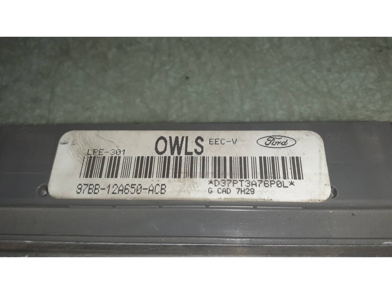 Recambio de centralita motor uce para ford mondeo berlina (gd) ambiente referencia OEM IAM 97BB12A650ACB PMF5SB14A624AA 