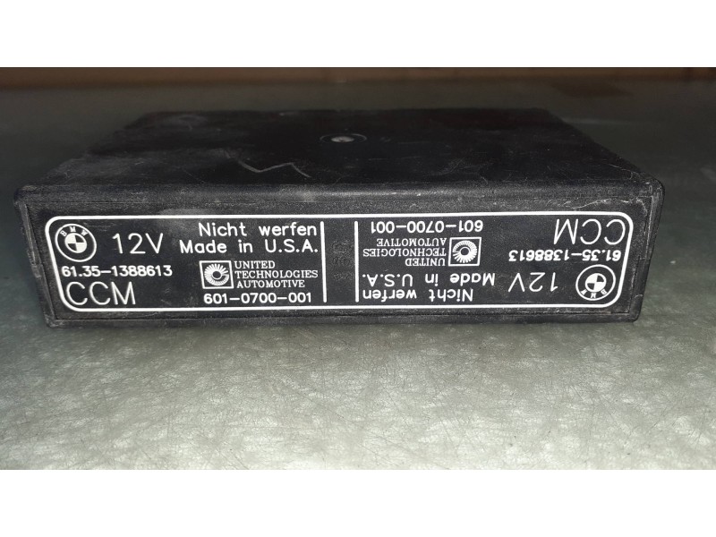 Recambio de centralita check control para bmw serie 5 touring (e34) 525i referencia OEM IAM 61351388613 6010700001 CCM