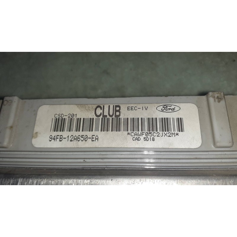 Recambio de centralita motor uce para ford fiesta berl./courier porto referencia OEM IAM 94FB12A650EA 95131101 