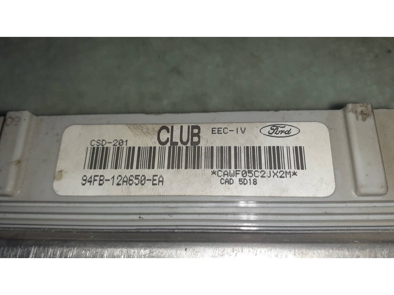 Recambio de centralita motor uce para ford fiesta berl./courier porto referencia OEM IAM 94FB12A650EA 95131101 