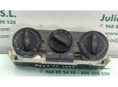 Recambio de mando calefaccion / aire acondicionado para volkswagen polo (9n3) edition referencia OEM IAM 6Q0820045G 6Q0819445 BE