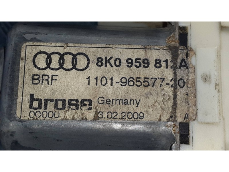 Recambio de motor elevalunas trasero derecho para audi a4 ber. (b8) básico referencia OEM IAM 8K0959812A  1101965577200