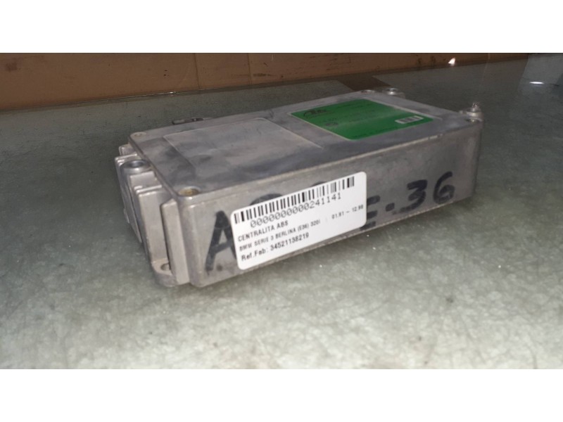 Recambio de centralita abs para bmw serie 3 berlina (e36) 320i referencia OEM IAM 34521138219 10094011014 ATE