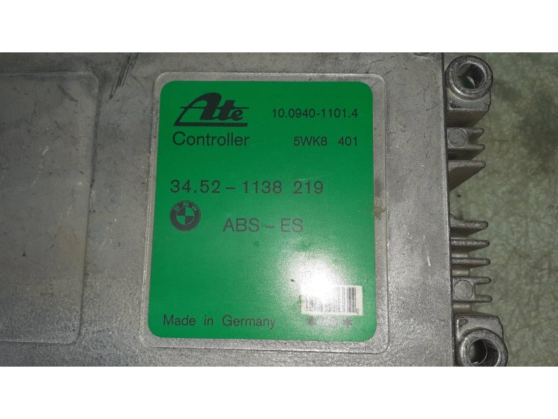 Recambio de centralita abs para bmw serie 3 berlina (e36) 320i referencia OEM IAM 34521138219 10094011014 ATE