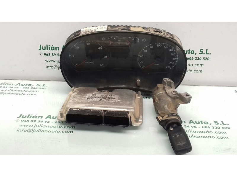 Recambio de centralita motor uce para volkswagen polo (9n3) edition referencia OEM IAM 038906019NC 0281011819 KIT - BOSCH