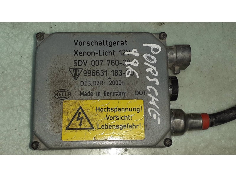 Recambio de centralita faros xenon para porsche 911 (typ 996) referencia OEM IAM 99663118300 5DV00776039 