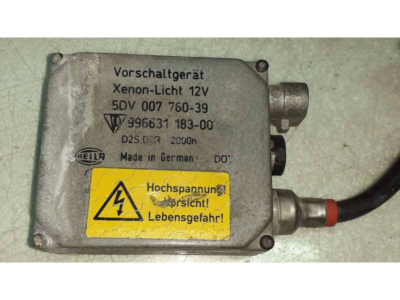 Recambio de centralita faros xenon para porsche 911 (typ 996) referencia OEM IAM 99663118300 5DV00776039 