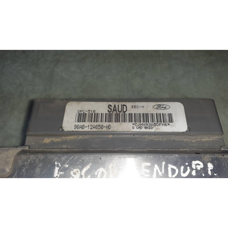 Recambio de centralita motor uce para ford escort berlina bolero referencia OEM IAM 96AB12A650HD SAUD 