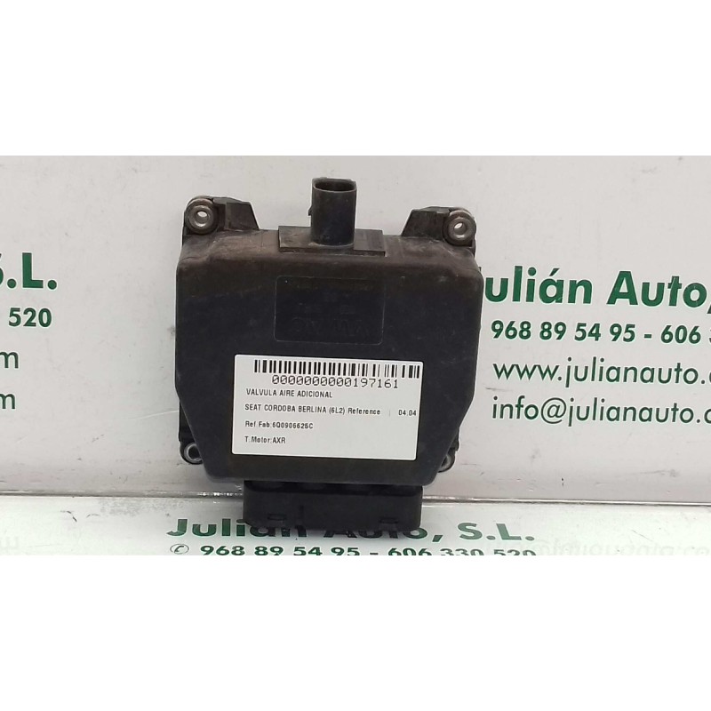 Recambio de valvula aire adicional para seat cordoba berlina (6l2) reference referencia OEM IAM 6Q0906625C  