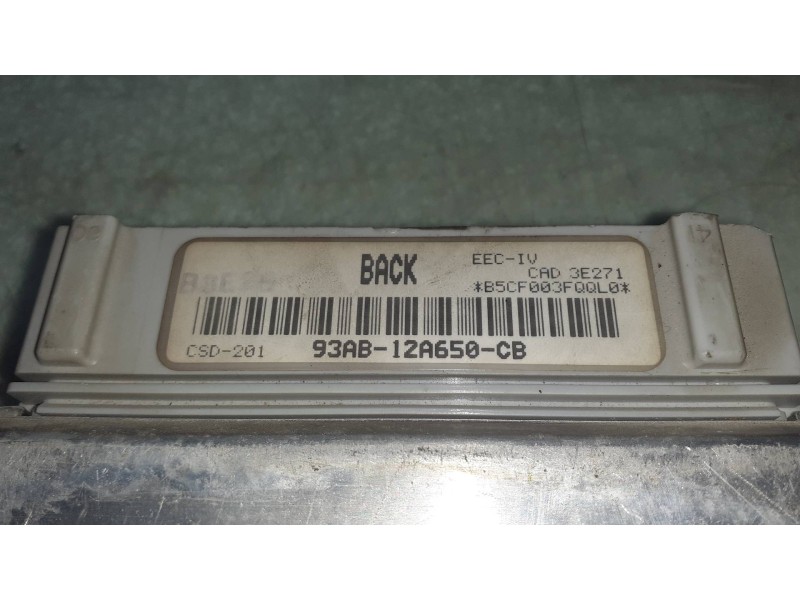 Recambio de centralita motor uce para ford fiesta berl./courier si referencia OEM IAM 94461812400 93202001 BACK