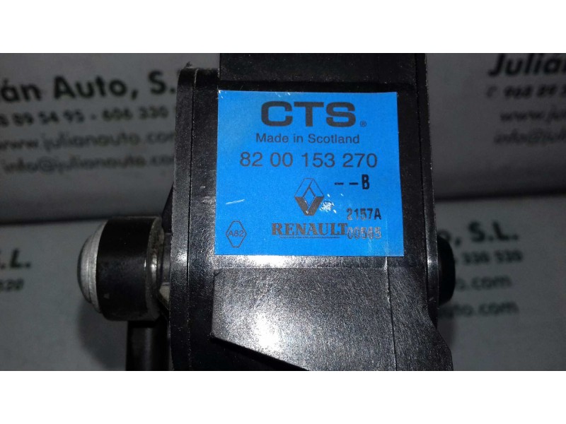 Recambio de potenciometro pedal para renault megane ii classic berlina dynamique referencia OEM IAM 8200153270 2157A 