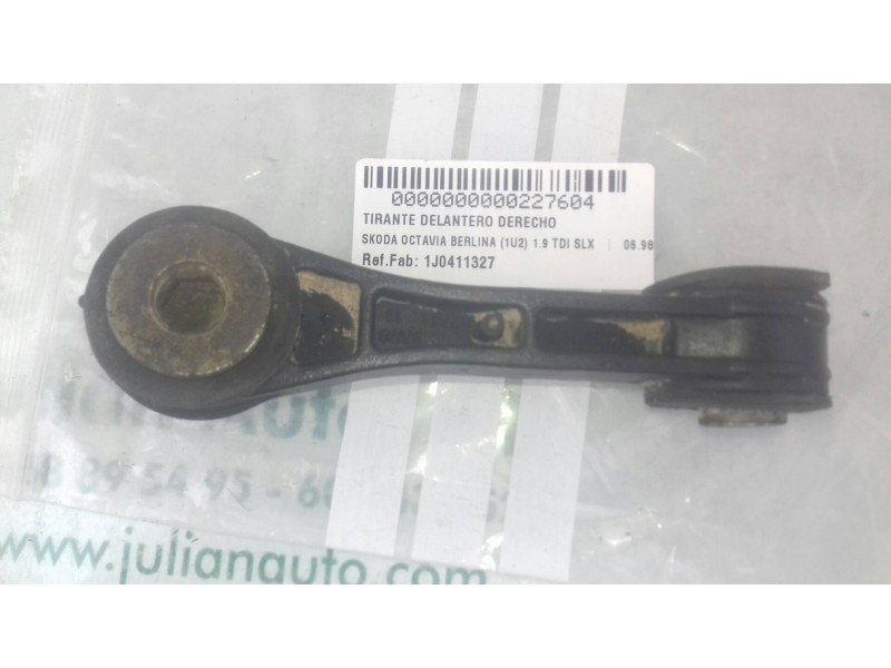 Recambio de tirante delantero derecho para skoda octavia berlina (1u2) 1.9 tdi slx referencia OEM IAM 1J0411327  