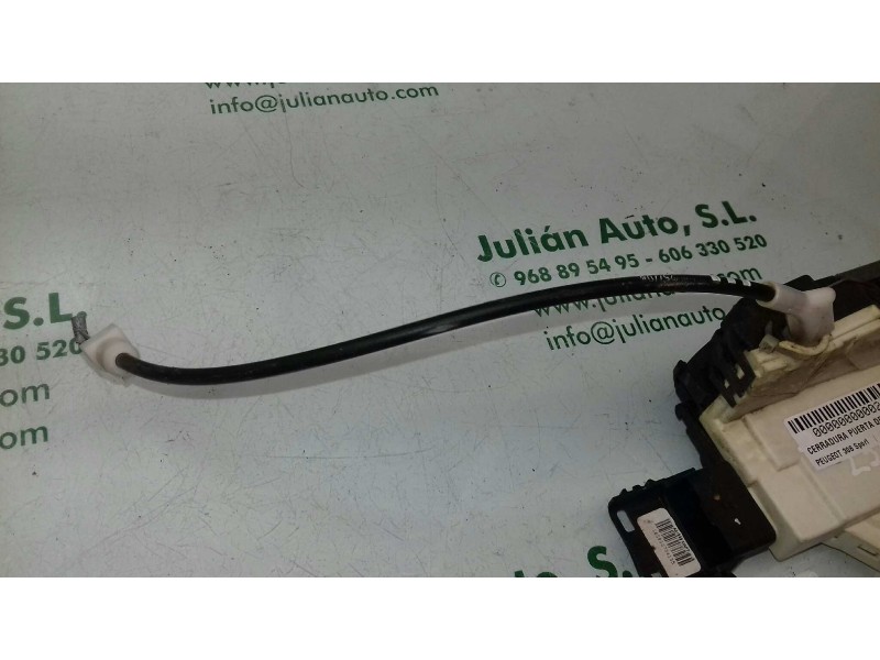 Recambio de cerradura puerta delantera derecha para peugeot 308 sport referencia OEM IAM 567147 A01545 6 PINES