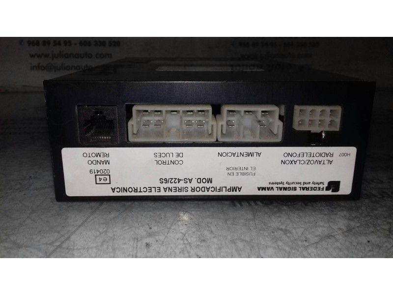 Recambio de modulo electronico para nissan x-trail (t31) le referencia OEM IAM AS4226S 8235486 AMPLIFICADOR