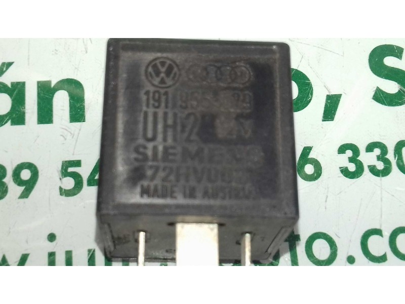 Recambio de rele para seat ibiza (6k) 1.4 referencia OEM IAM 191955529 LIMPIAPARABRISAS RELE 72