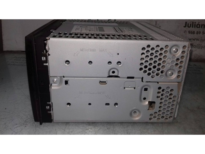 Recambio de sistema audio / radio cd para nissan x-trail (t31) le referencia OEM IAM 28185JH120 PP2805T 