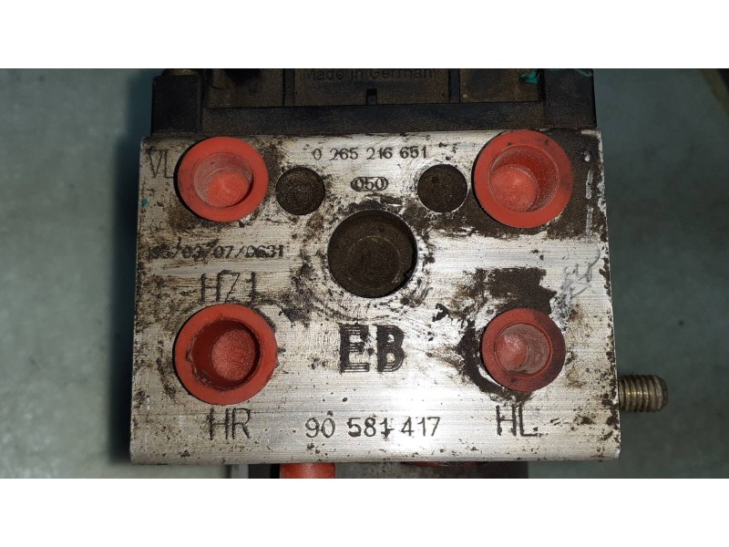 Recambio de abs para opel zafira a club referencia OEM IAM 90581417 0265216651 0273004362