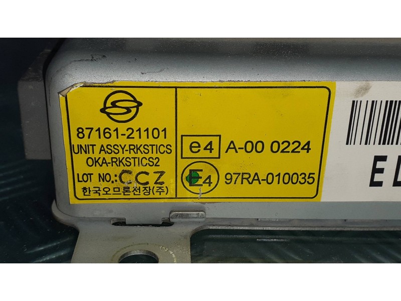 Recambio de centralita check control para ssangyong rodius xdi deluxe 4wd referencia OEM IAM 8716121101 97RA010035 A000224