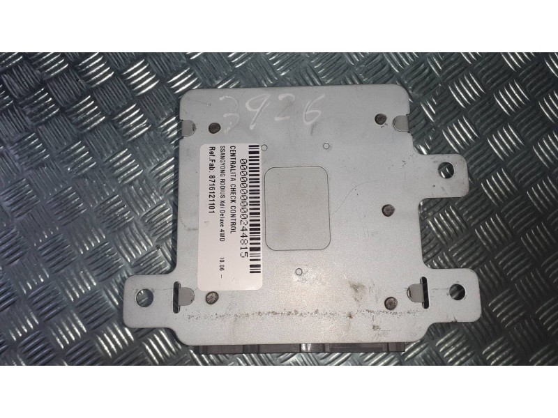 Recambio de centralita check control para ssangyong rodius xdi deluxe 4wd referencia OEM IAM 8716121101 97RA010035 A000224