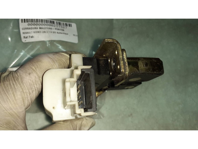 Recambio de cerradura maletero / porton para renault scenic (ja..) 1.9 dci authentique referencia OEM IAM  CONECTOR 4 PINES CRIS