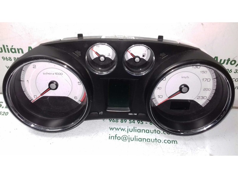Recambio de cuadro instrumentos para peugeot 308 sport referencia OEM IAM 9665107680 TY97NG55I 