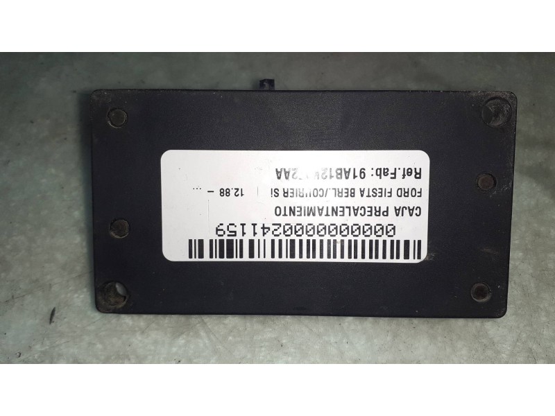 Recambio de caja precalentamiento para ford fiesta berl./courier si referencia OEM IAM 91AB12K072AA MOTORCRAFT 4D2169D