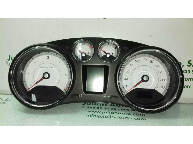 Recambio de cuadro instrumentos para peugeot 308 sport referencia OEM IAM 9665107680 TY97NG55I 