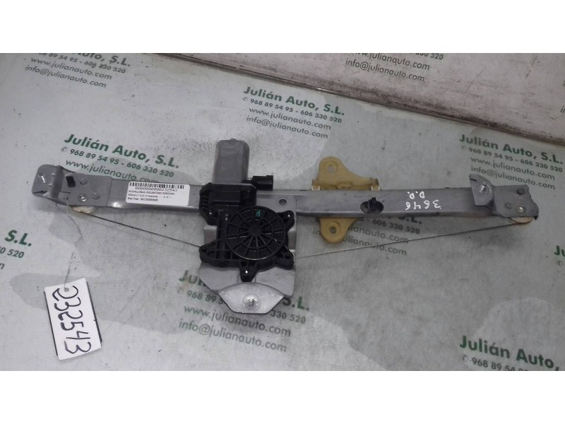 Recambio de elevalunas delantero derecho para renault clio iv business referencia OEM IAM 807205569R 010420140739 ELECTRICO