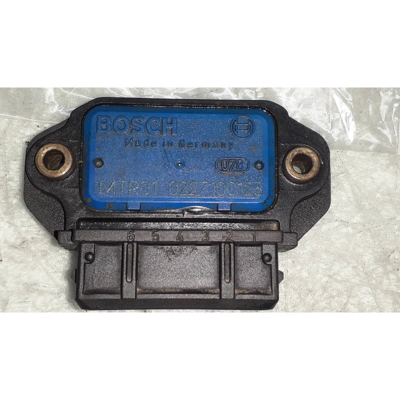 Recambio de modulo encendido para peugeot 205 berlina referencia OEM IAM MTR010227100123 CONECTOR 6 PINES BOSCH