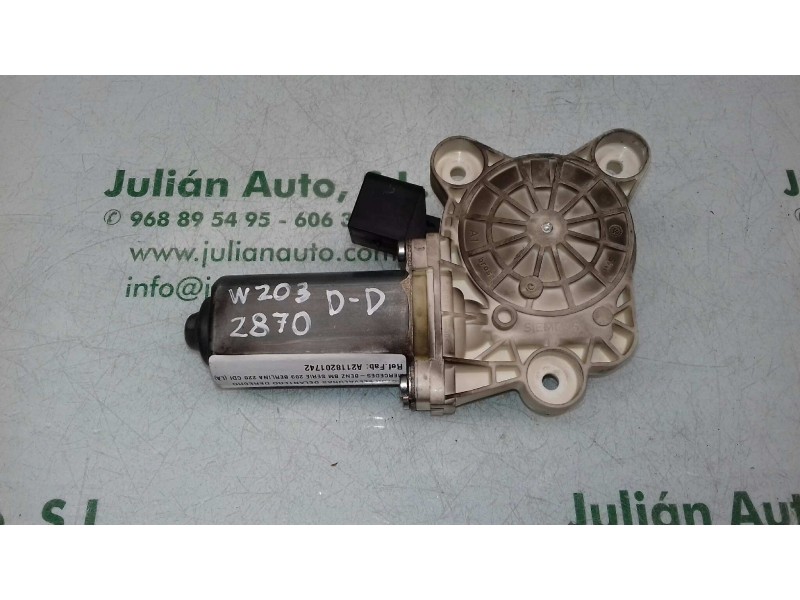 Recambio de motor elevalunas delantero derecho para mercedes-benz clase c (w203) berlina 220 cdi (la) (203.008) referencia OEM I