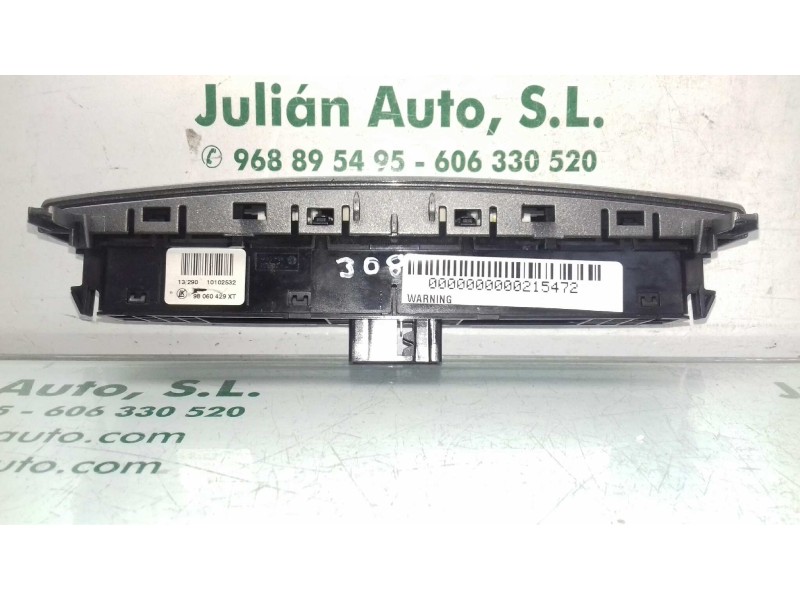 Recambio de warning para peugeot 308 sport referencia OEM IAM 98060429XT 706380 