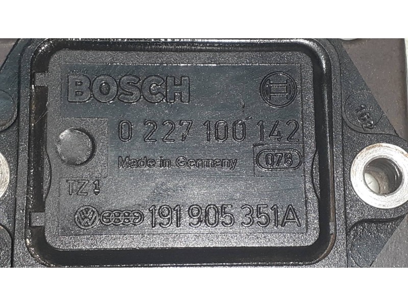 Recambio de modulo encendido para seat toledo (1l) base referencia OEM IAM 0227100142 BOSCH 191905351A