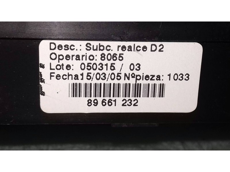 Recambio de cuadro instrumentos para peugeot 407 sw premium referencia OEM IAM 9658137080 A2C53106692 VDO