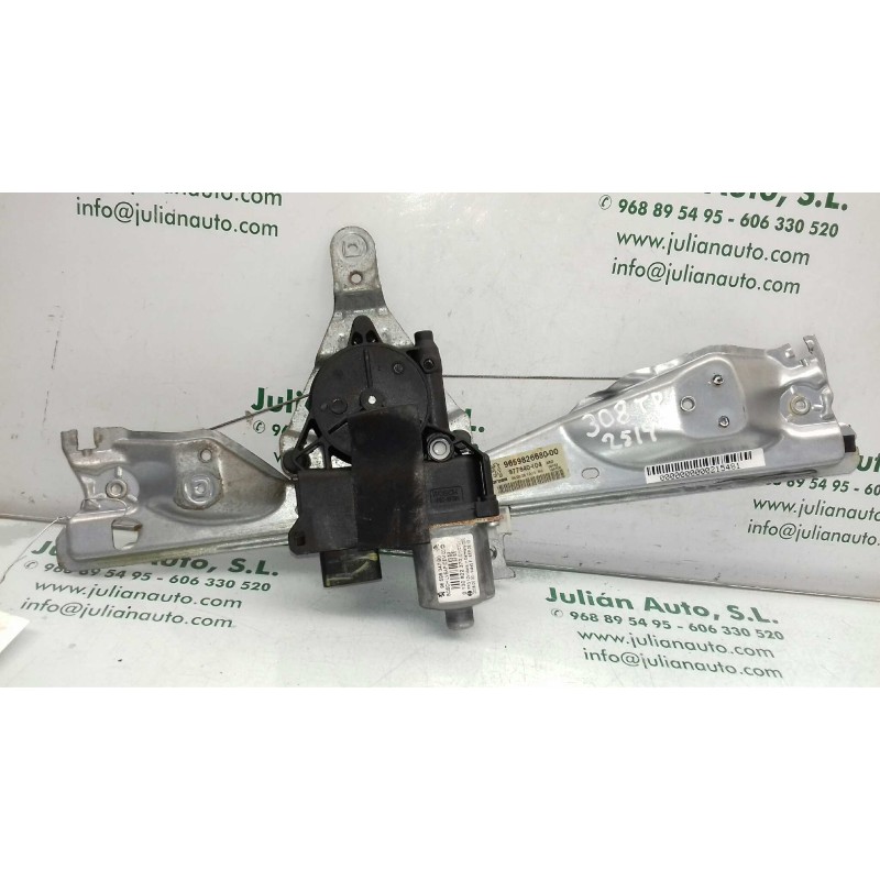 Recambio de elevalunas trasero derecho para peugeot 308 sport referencia OEM IAM 9659826680 9659834780 ELECTRICO