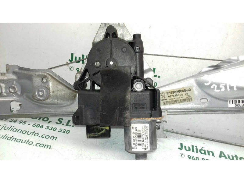 Recambio de elevalunas trasero derecho para peugeot 308 sport referencia OEM IAM 9659826680 9659834780 ELECTRICO