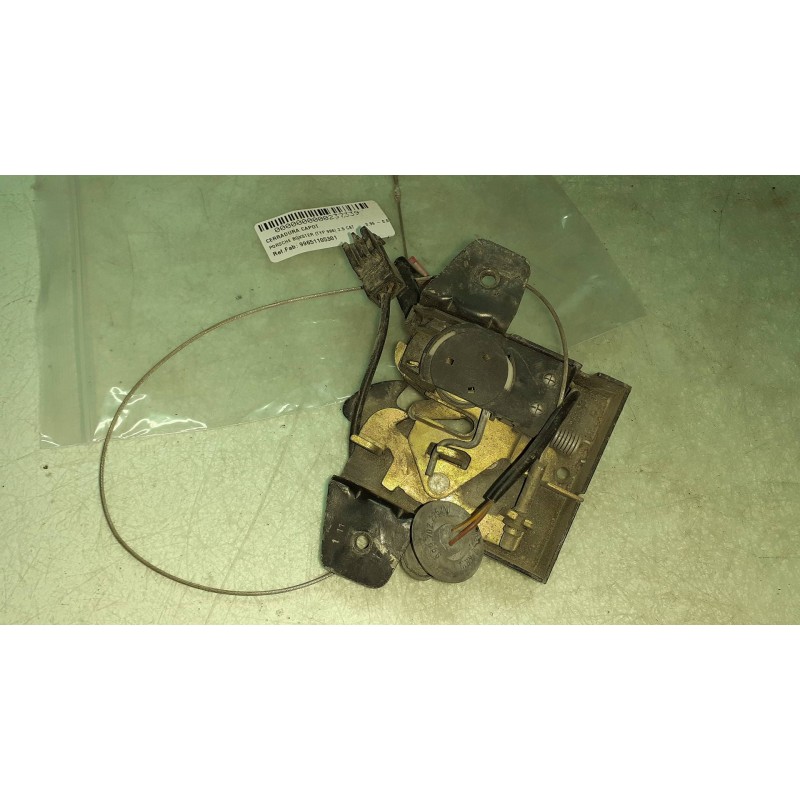 Recambio de cerradura capo para porsche boxster (typ 986) 2.5 cat referencia OEM IAM 99651105301  