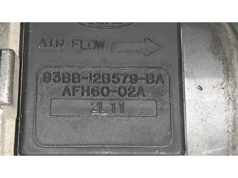 Recambio de caudalimetro para ford mondeo berlina/familiar (fd) clx familiar referencia OEM IAM 93BB12B579BA CONECTOR 4 PINES AF