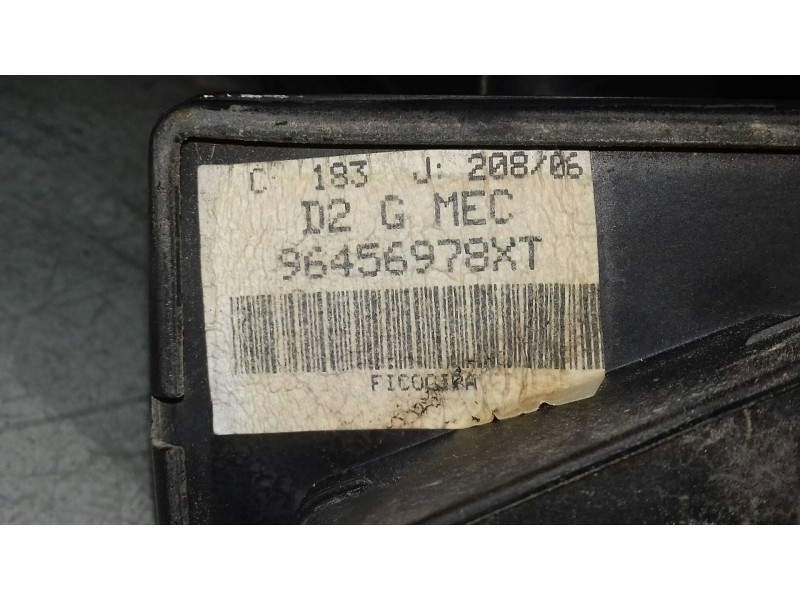 Recambio de retrovisor izquierdo para peugeot 407 sw premium referencia OEM IAM 96456978XT  ELECTRICO