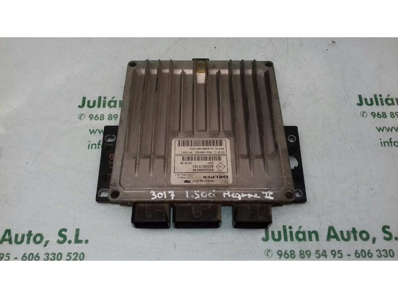 Recambio de centralita motor uce para renault megane ii berlina 5p confort authentique referencia OEM IAM 8200399038 8200513163 