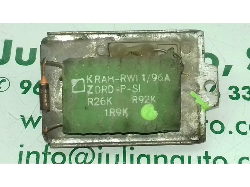 Recambio de resistencia calefaccion para audi 80/90 (811/813/853) 80 cc referencia OEM IAM H04110464B 191959263 