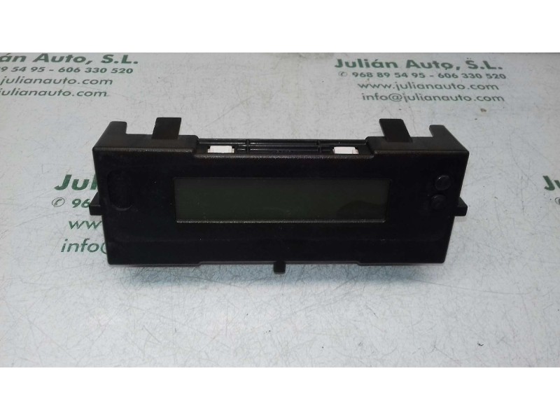 Recambio de pantalla multifuncion para renault megane ii berlina 5p confort authentique referencia OEM IAM 8200290542C NS5277880