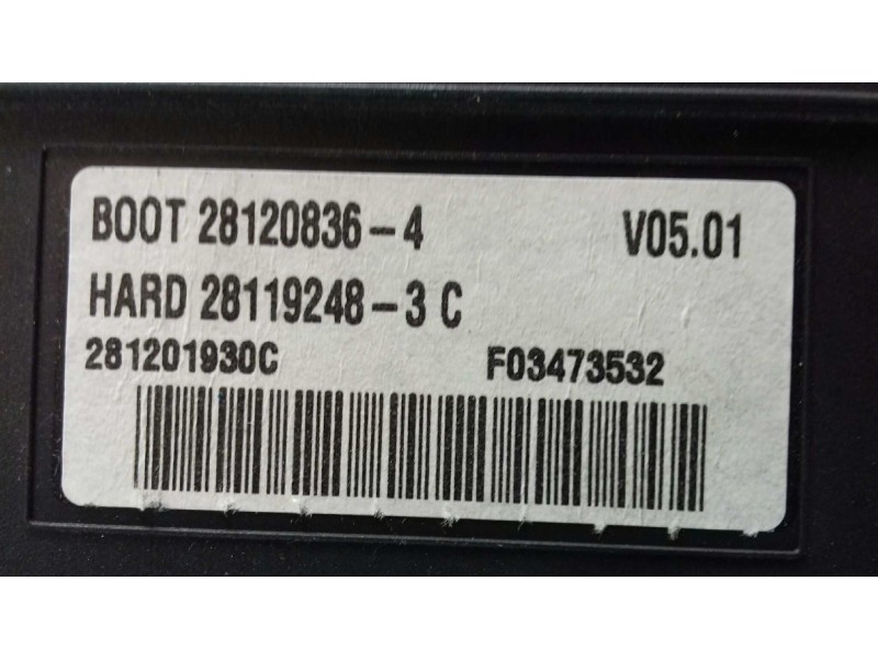 Recambio de centralita motor uce para peugeot 308 sport referencia OEM IAM 9664843780 0281013872 KIT - BOSCH