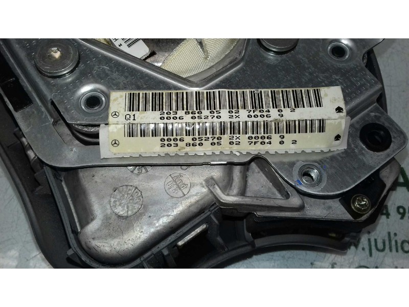 Recambio de airbag delantero izquierdo para mercedes-benz clase c (w203) berlina 220 cdi (la) (203.008) referencia OEM IAM 20386